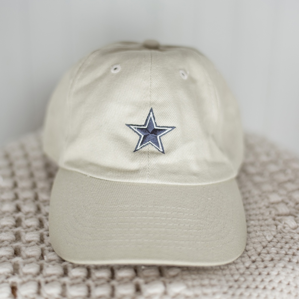 Cowboys Tan Ball Cap Hat